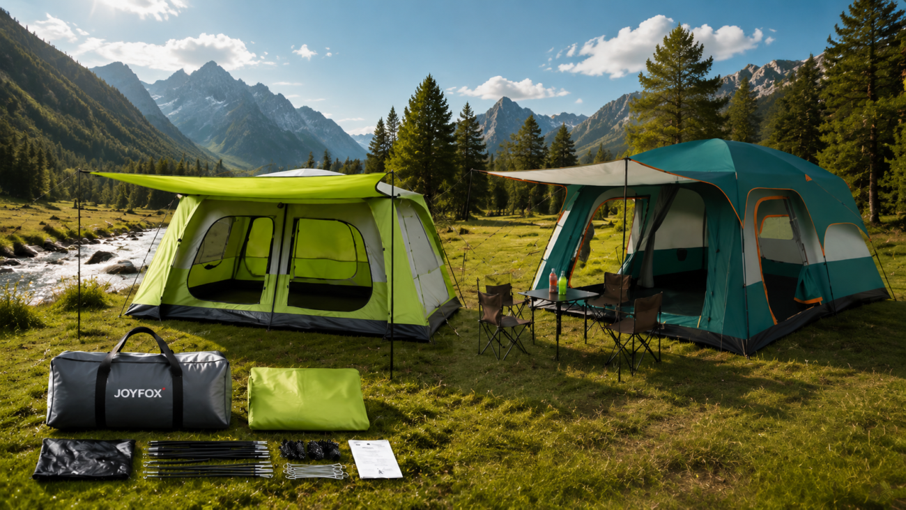 Barraca de Camping Grande (8 a 16 Pessoas)
