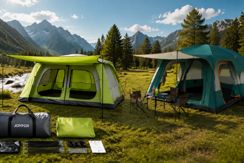 Barraca de Camping Grande (8 a 16 Pessoas)