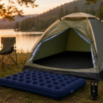 Kit Barraca Iglu 3/4 Pessoas Camping com Colchão Casal e Bomba Vale a Pena?