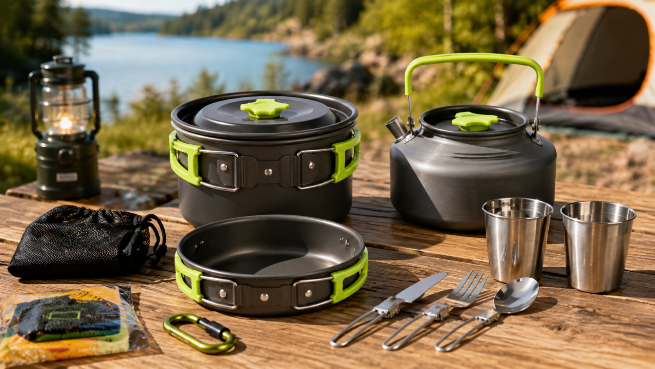 Kit Panelas Camping
