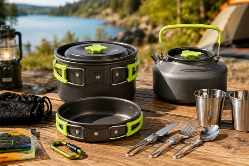 Kit Panelas Camping