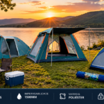 Barraca de camping para 5 a 9 pessoas