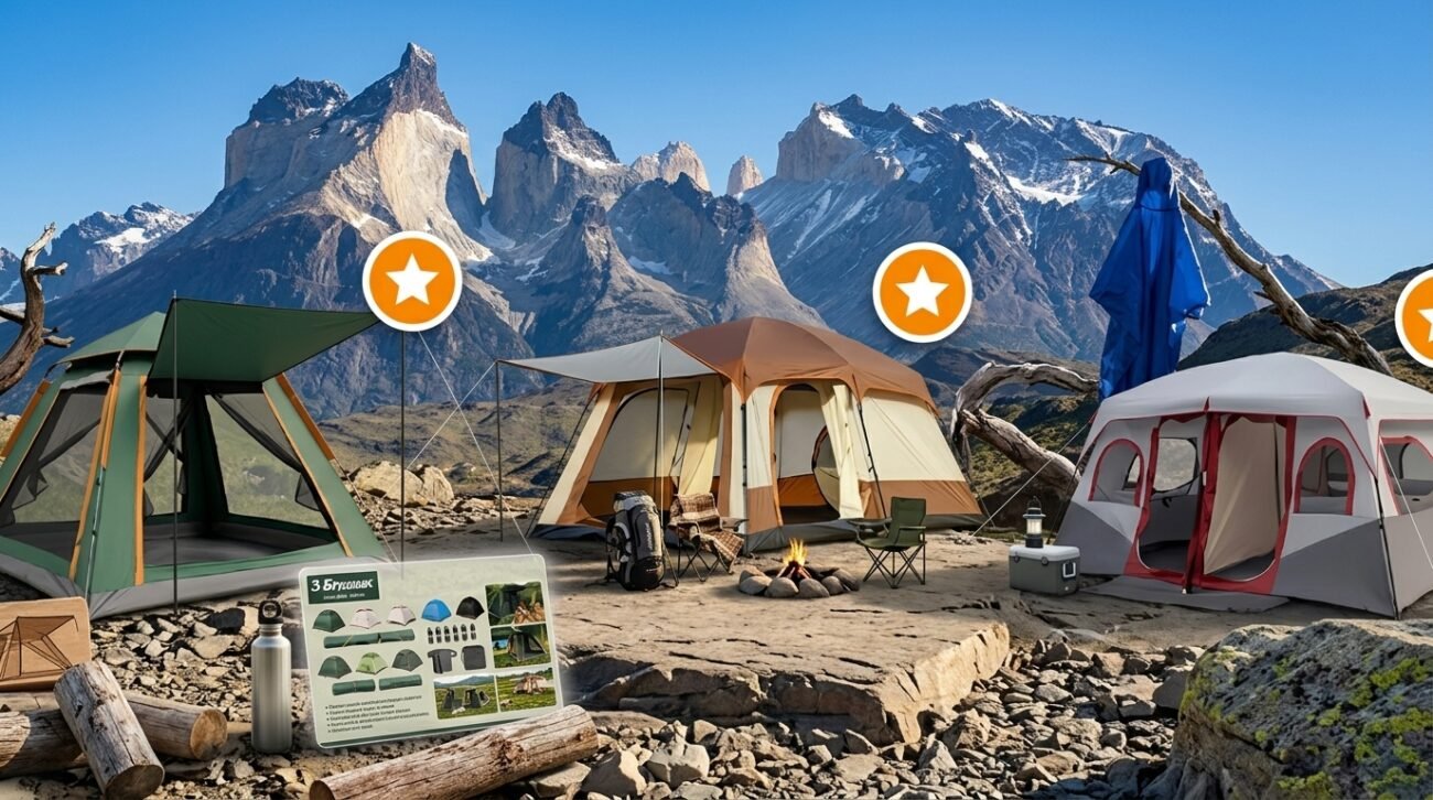 Barraca Automática para Camping