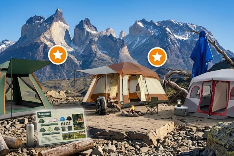 Barraca Automática para Camping