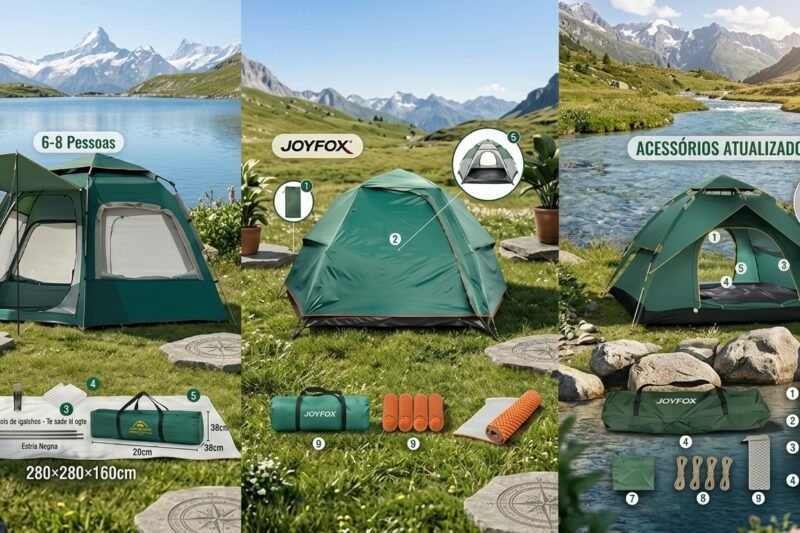 Qual a Melhor Barraca Automática para Camping?